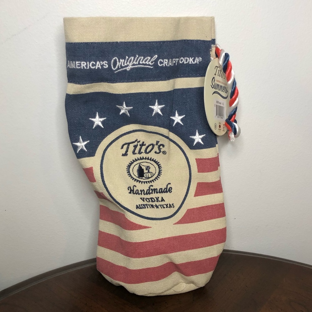 Tito’s Canvas Bottle Bag